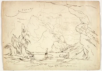 Elia bij de Mond van de Grot, c.1829